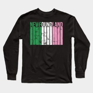 Dominion of Newfoundland Flag || Newfoundland and Labrador || Gifts || Souvenirs || Clothing Long Sleeve T-Shirt